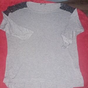 Lily Rose medium long sleeve team with beaded shoulders